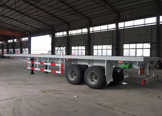 Semi-remolque de cama plana personalizado Solución definitiva para las necesidades de transporte de carga pesada