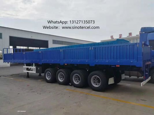 Desbloqueo de camiones semirremolques de tres ejes de 40 toneladas de gran eficiencia de tracción
