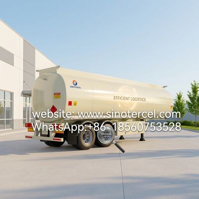 30000L-60000L Lpg Semi Tanker Remolque 3 Ejes personalizado