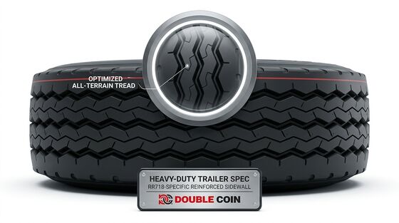 Llantas para remolque de servicio pesado 11R22.5 12R22.5 Radial Tubeless
